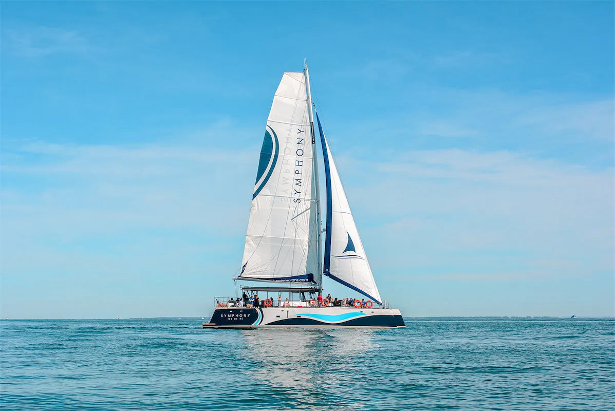 Une balade en catamaran Fort Boyard à la voile pour adulte chez Inter-Îles Catamarans - 1h30