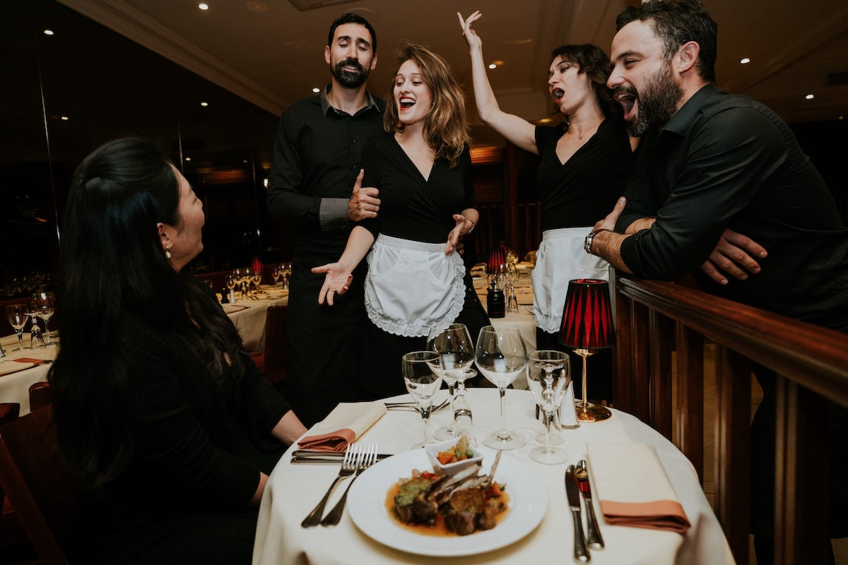 Dîner spectacle pour deux au Bel Canto
