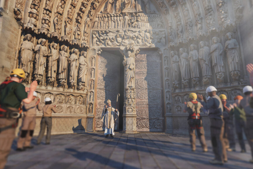 Exploration en VR de Notre-Dame de Paris