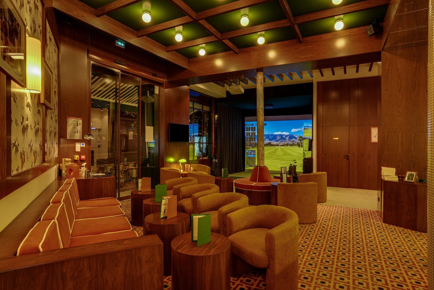 Golf en intérieur et formule brunch pour deux chez Chill & Golf