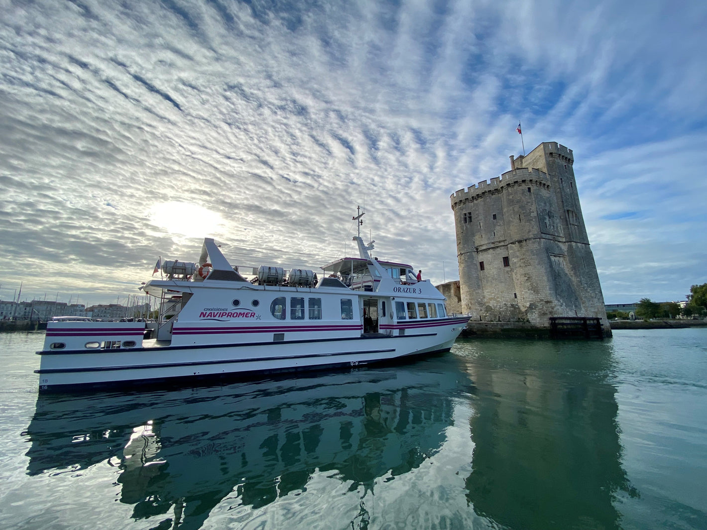 Une journée en bateau avec escale libre sur l'Île d'Aix chez Croisières Navipromer - 8h