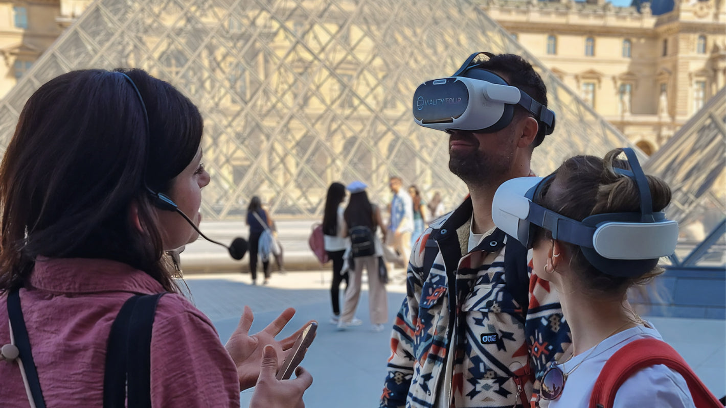 Une visite guidée du Louvre en réalité virtuelle avec Viality Tour - 1h15
