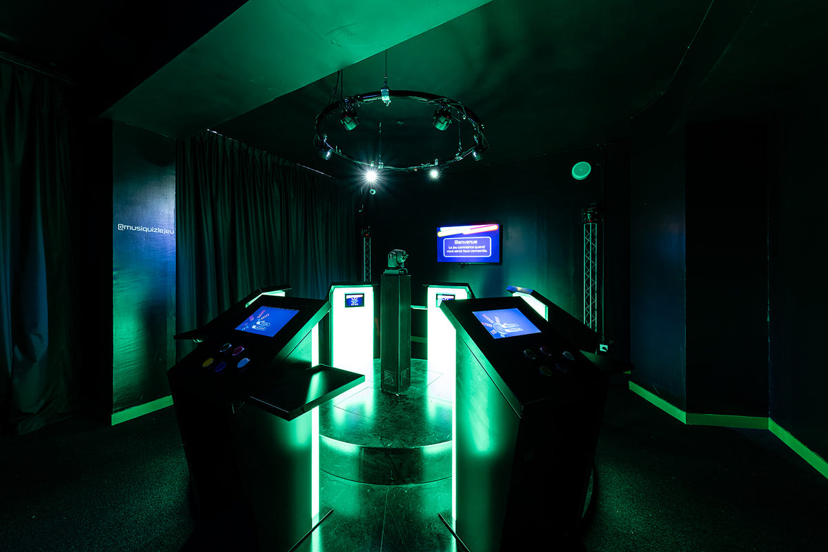 Blind test immersif chez Musi'quiz - 1h15