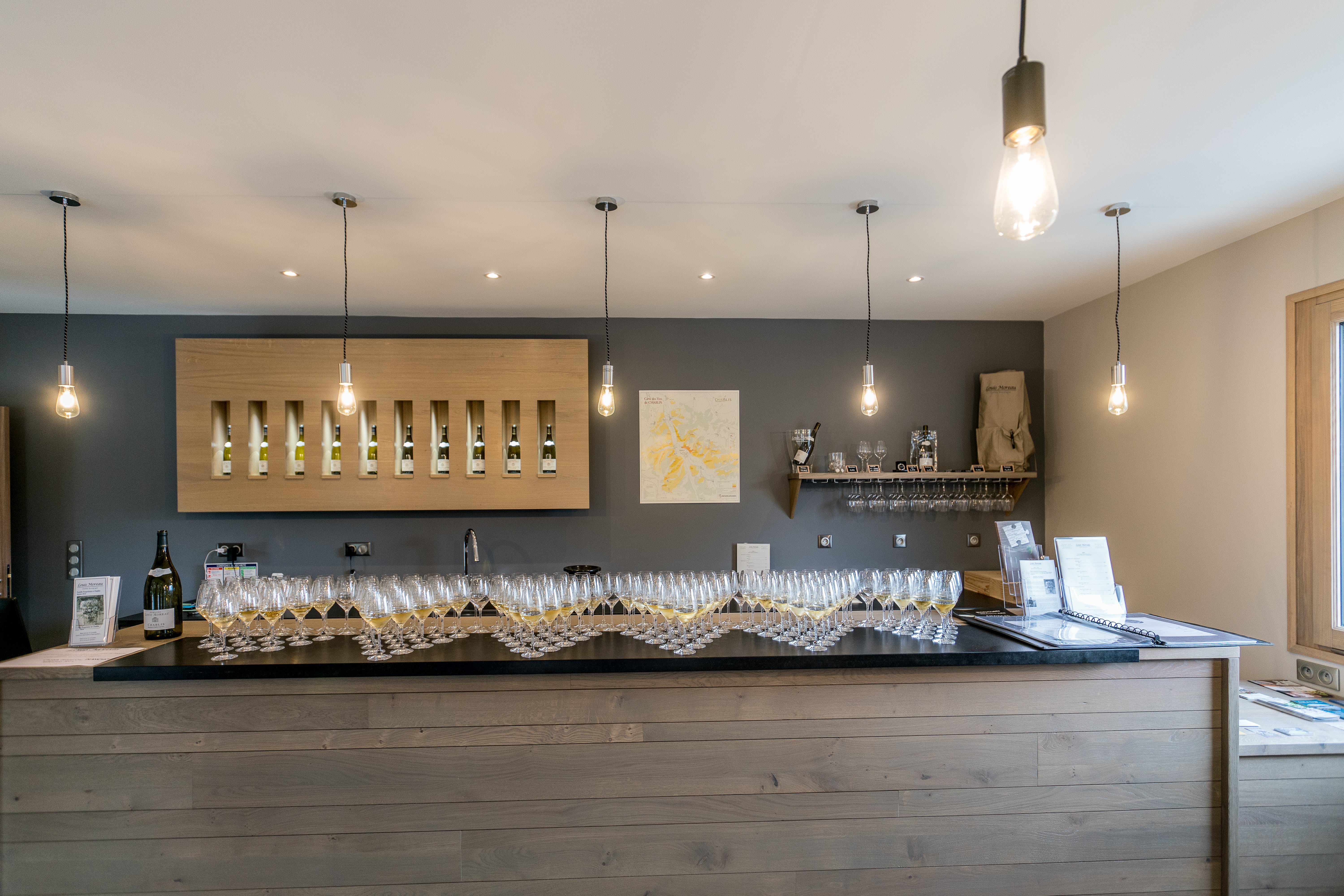 Une dégustation de 4 vins au Domaine Louis Moreau