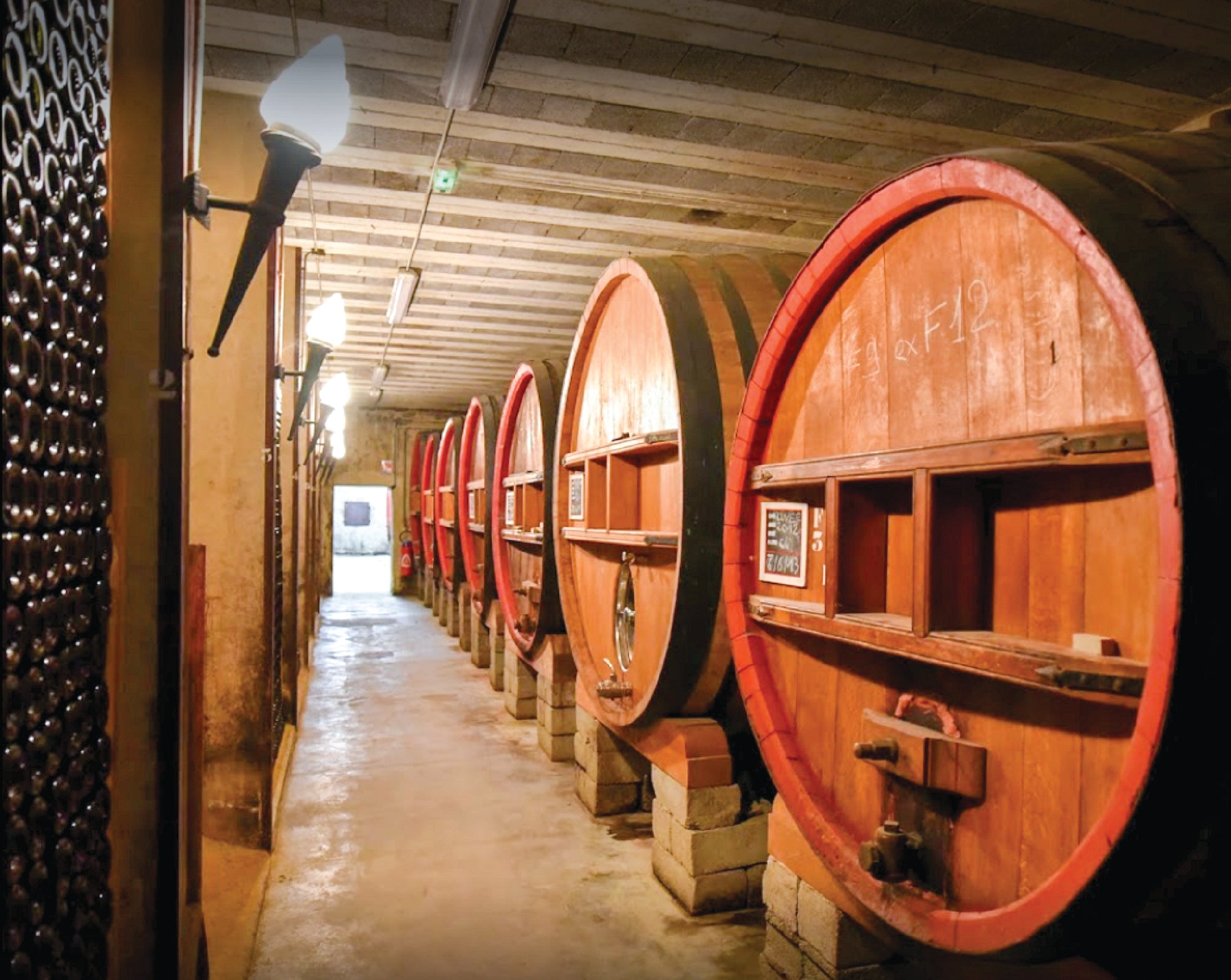 Une visite de la cave et dégustation au domaine Château Fortia