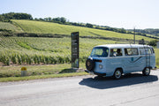 Balade et dégustation de champagne en combi dans les vignes chez Champagne Lévêque Dehan