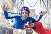 Deux chutes libres en soufflerie chez iFLY Paris - 2 min