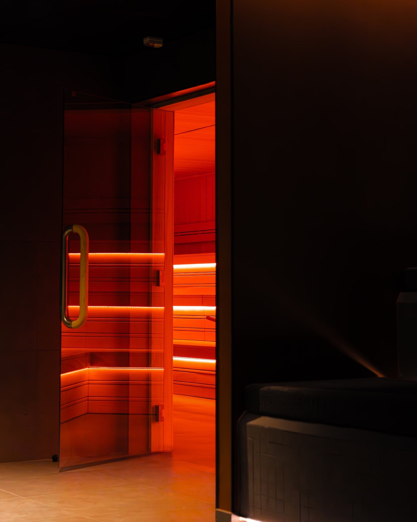 Séance de sauna et bain froid chez Re-Set