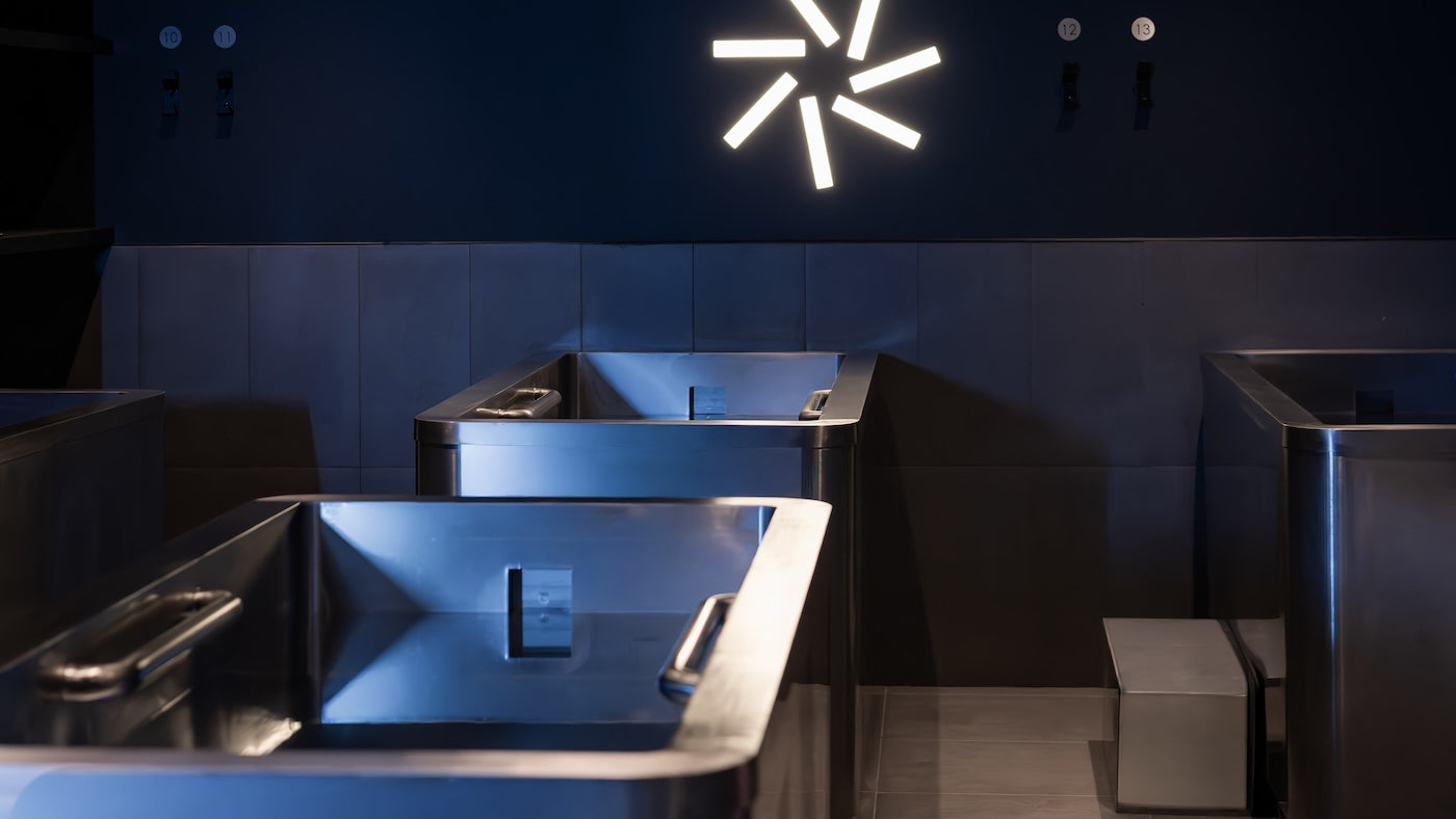 Séance de sauna et bain froid chez Re-Set
