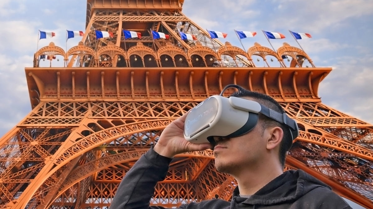 Une visite guidée en réalité virtuelle de la Tour Eiffel avec Viality Tour - 1h15
