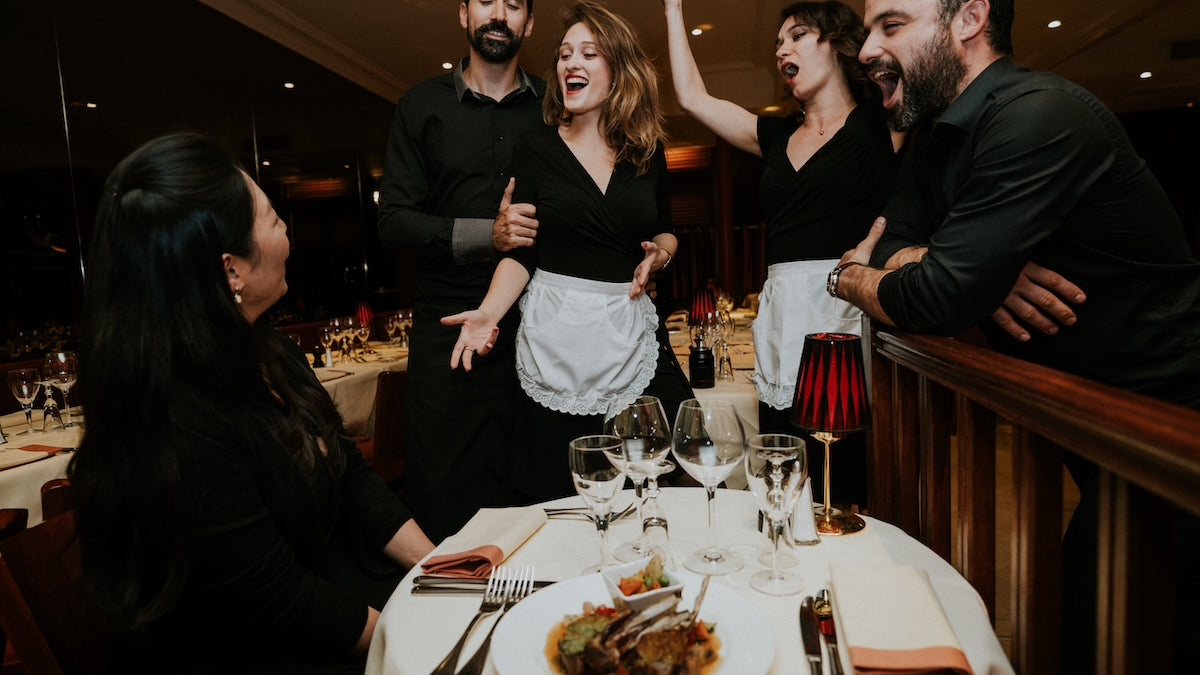 Dîner spectacle pour deux au Bel Canto