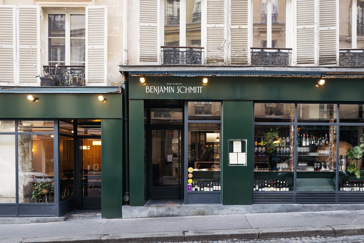 Menu dégustation en 5 services et un verre de vin au Restaurant Benjamin Schmitt