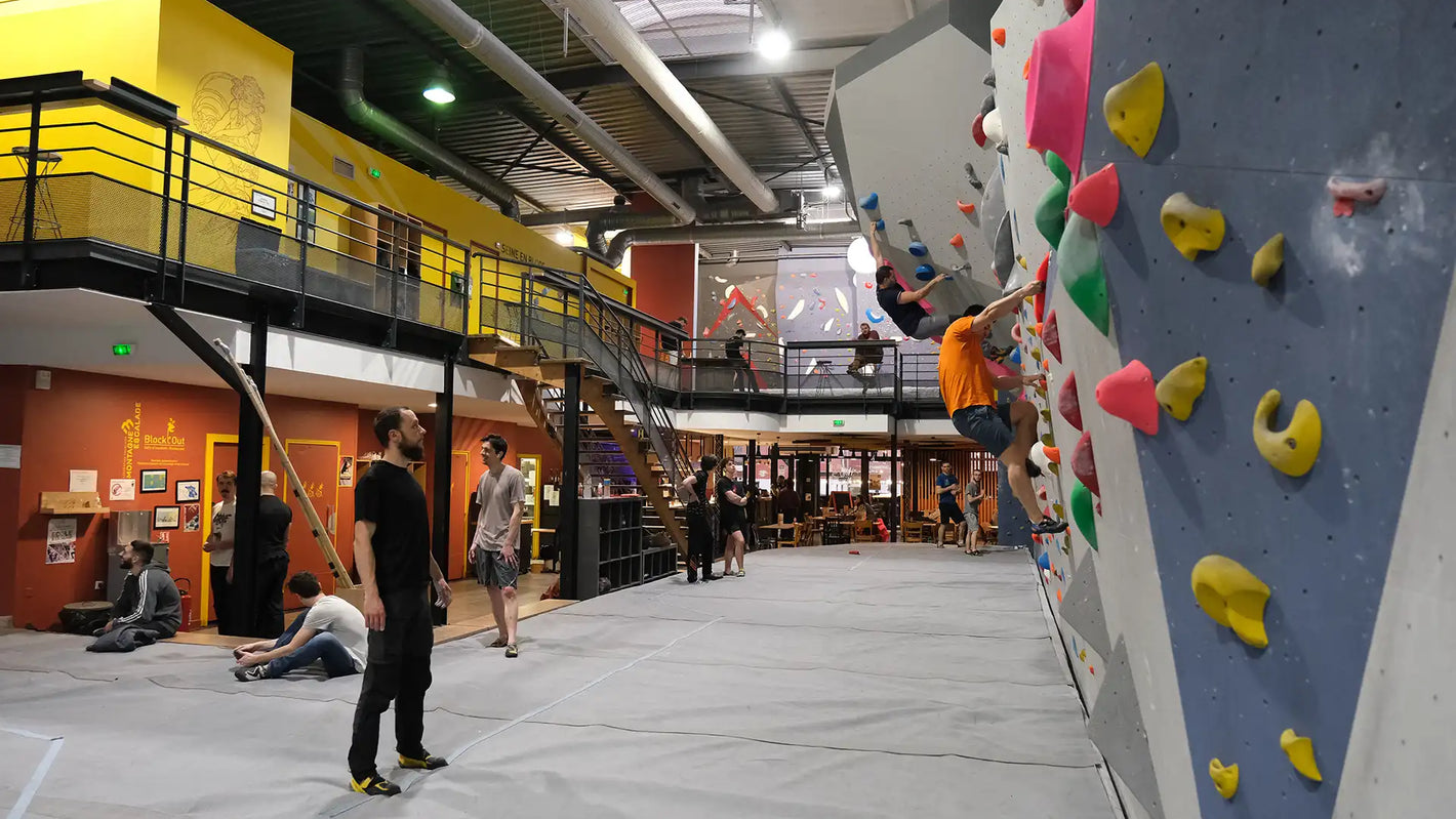 Séance d'escalade avec Block'Out