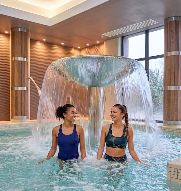 Parcours aquatique en duo chez Aquatonic