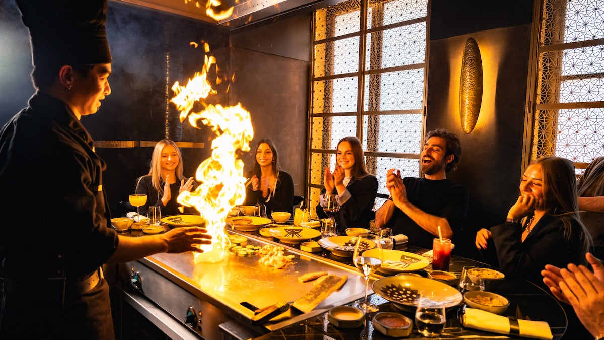 Menu expérience teppanyak Benihana pour deux personnes