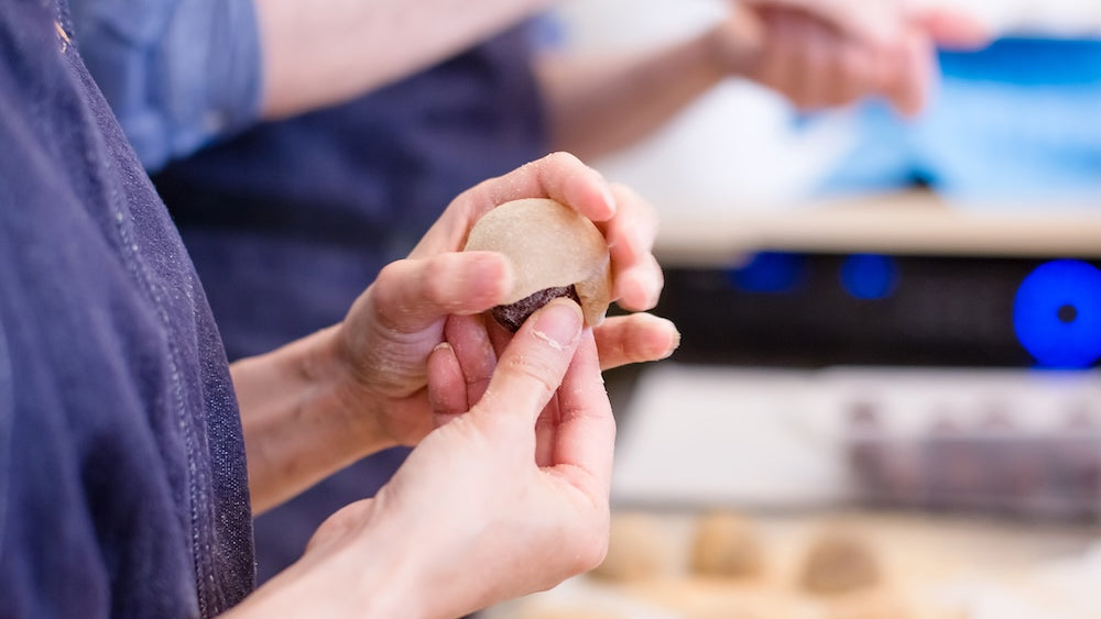 Atelier daifuku mochi chez Tomo