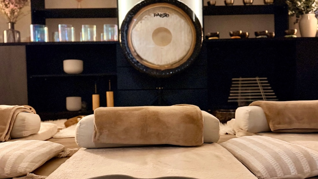 Gong Bath en séance collective chez Resonance Sound & Healing