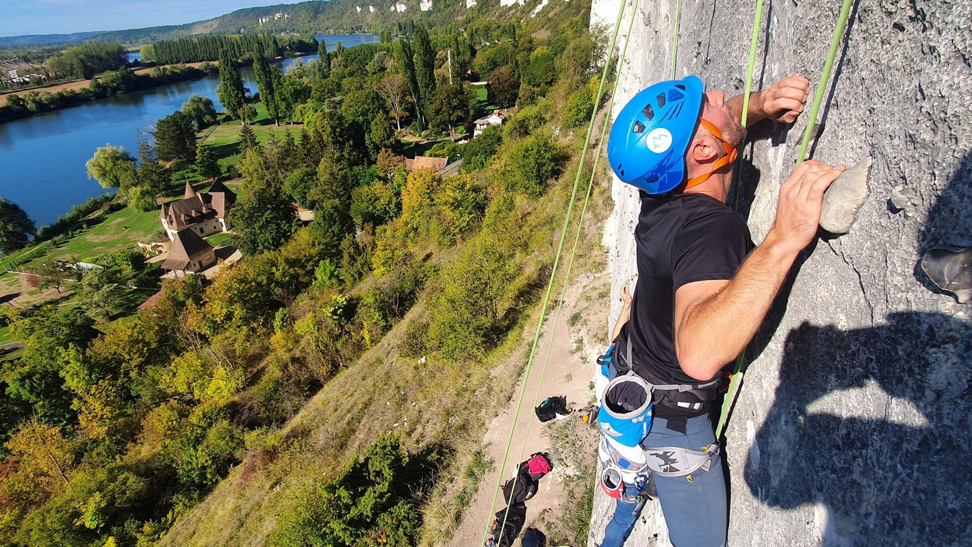 Grimpe en falaise avec Climbing Box