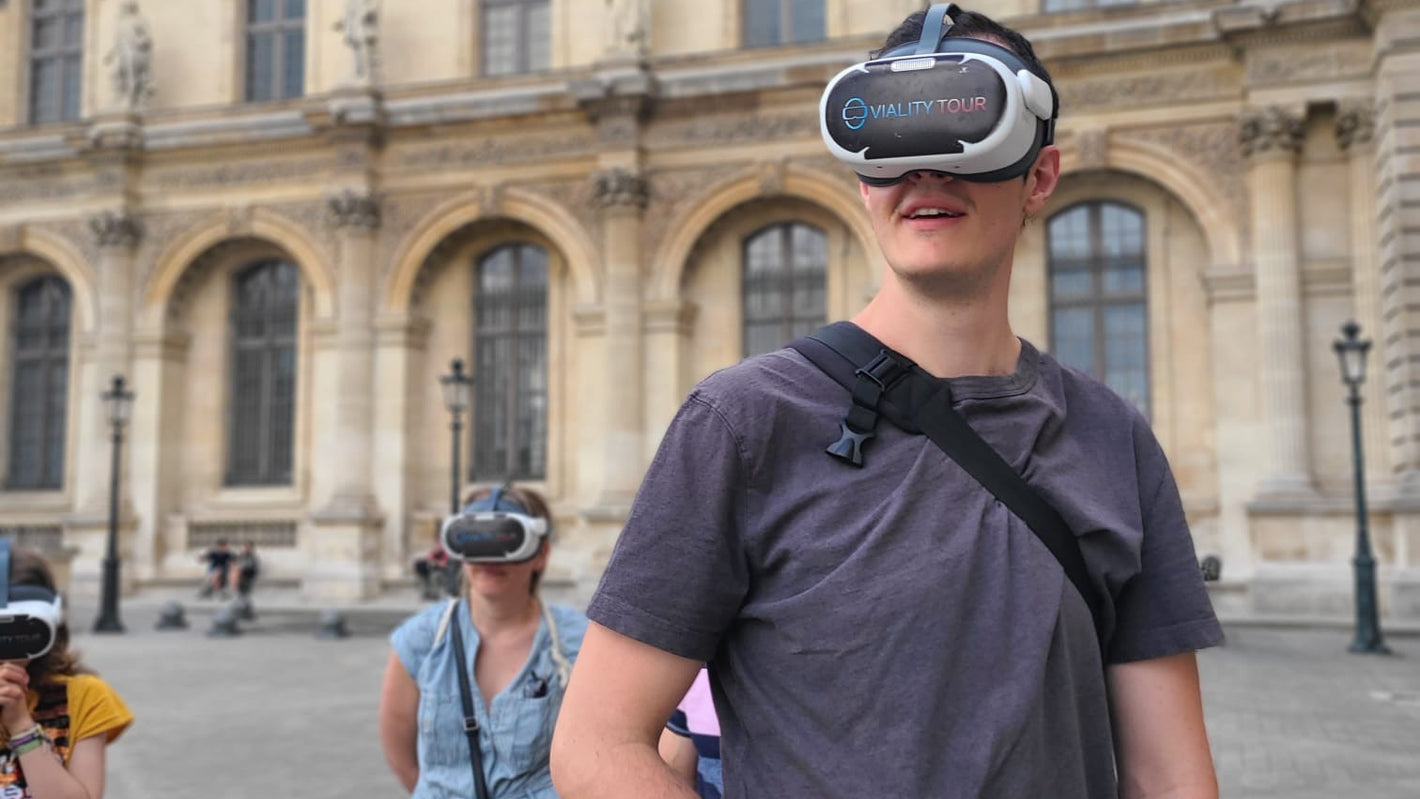 Une visite guidée du Louvre en réalité virtuelle avec Viality Tour - 1h15