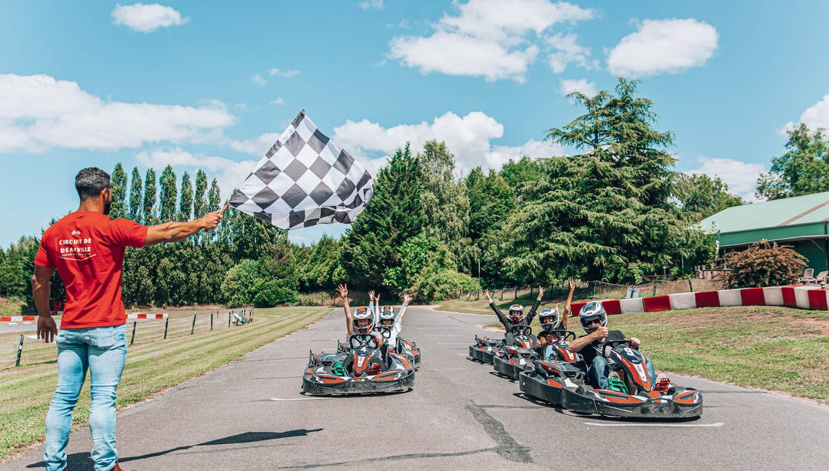 Une session de kart 200 cm3 chez Team Active Grand Ouest - 12 min