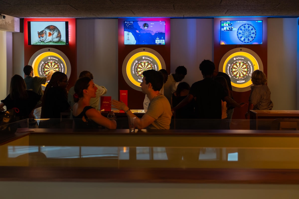 Fléchettes interactives chez Matchplay Society - 1h