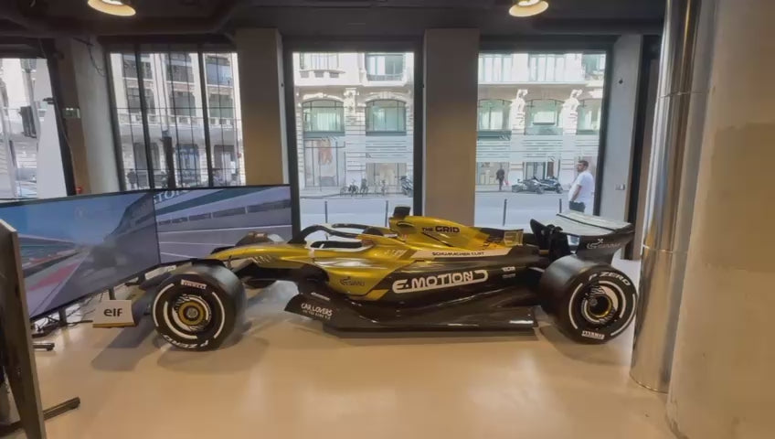 Charger la vidéo : Session de pilotage en F1 sur simulateur x E-Motion Paris